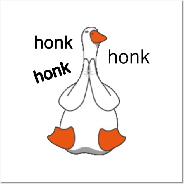 Goose Honk-tastic Applause Wall Art by Stevie26